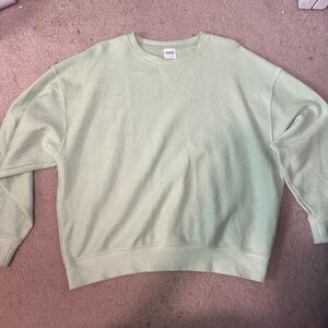 Small PINK green long sleeve shirt